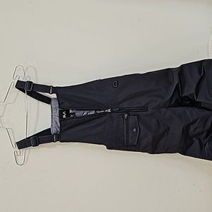 TSLA Snow Bib Overalls waterproof Size L (14/16) Youth Navy Blue